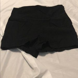 Black stretchy shorts